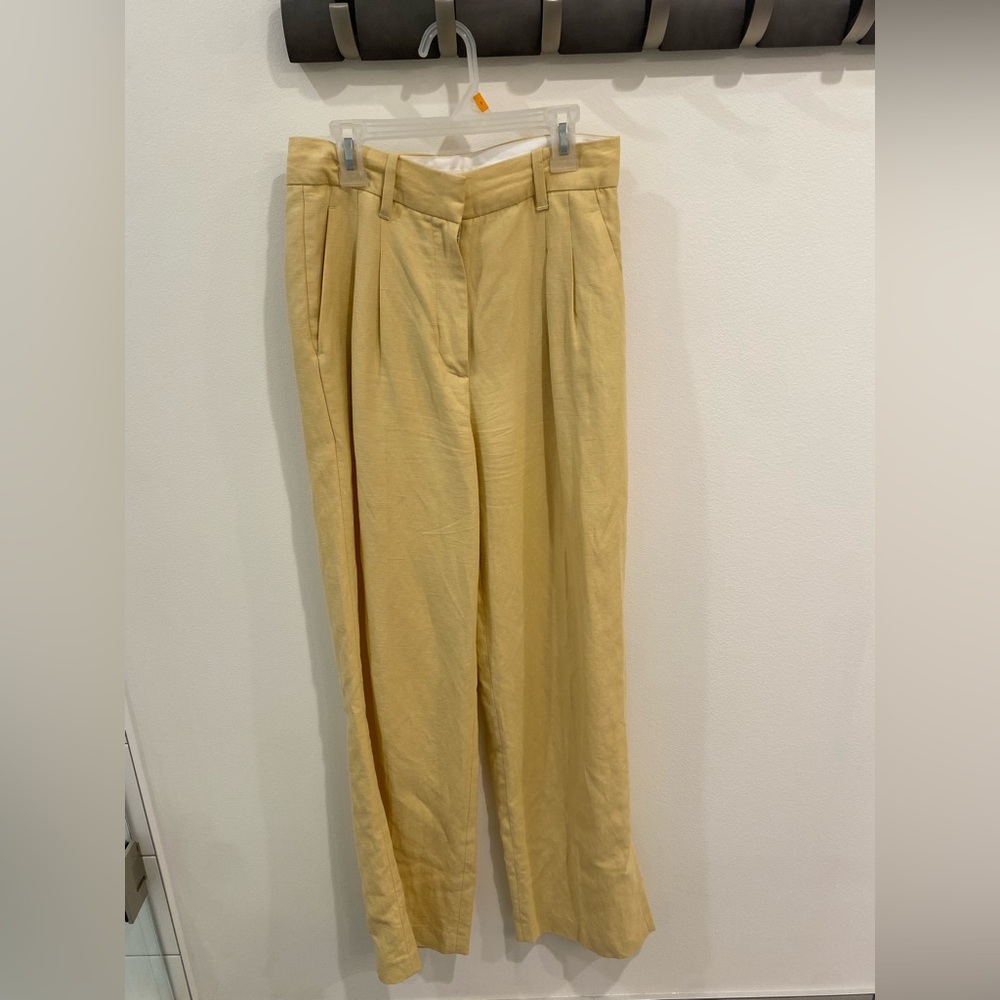 ARITZIA Wilfred Free Gold Pants